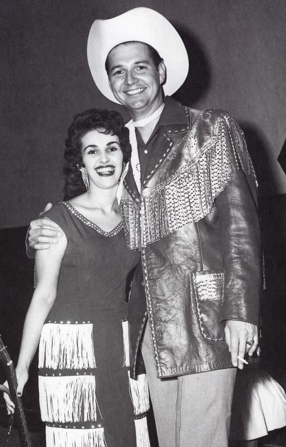 With Wanda Jackson
