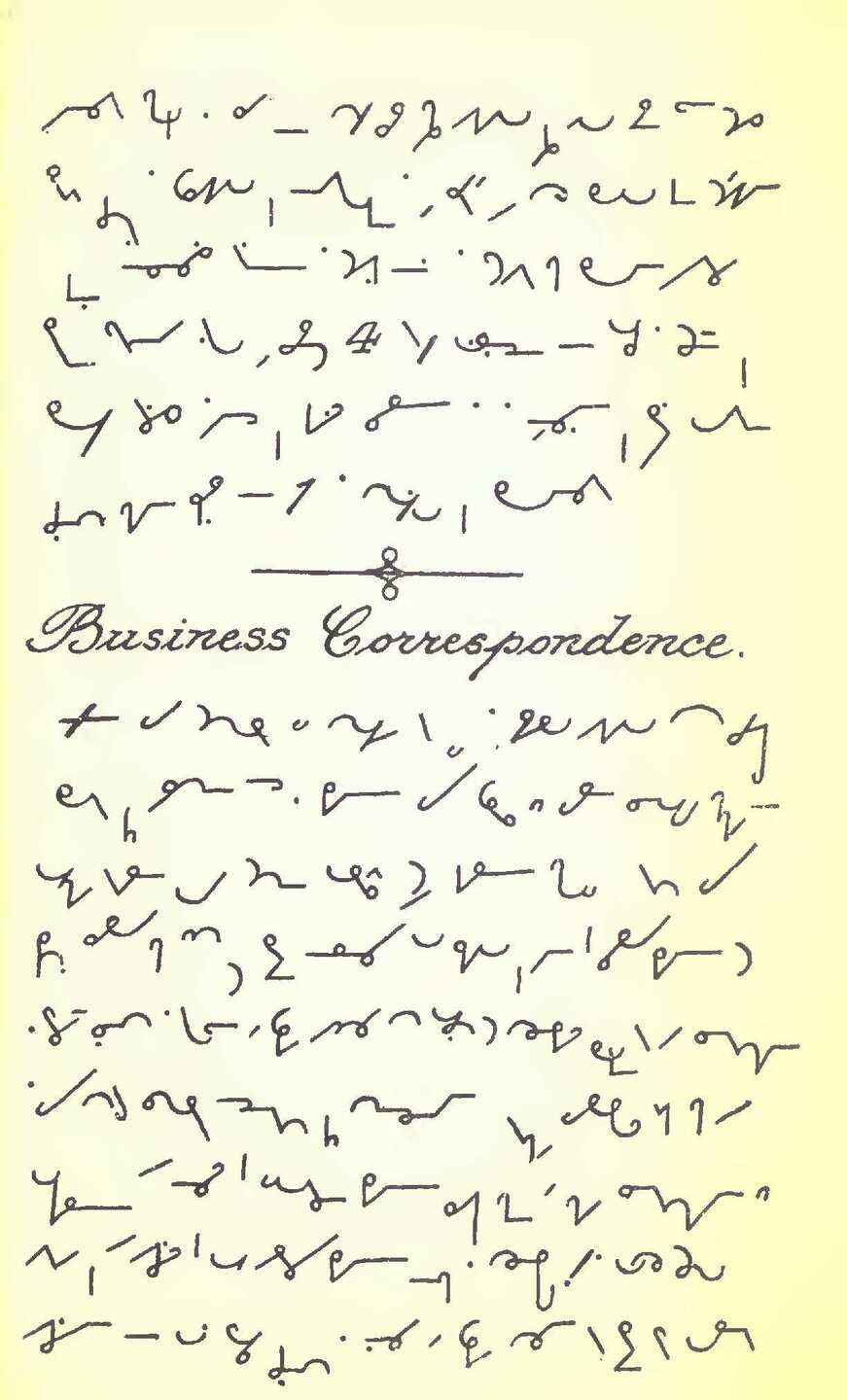 A New Brand of Shorthand
